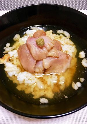 手軽に鯛茶漬け-レシピのメイン写真