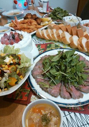 2015クリスマスディナー-レシピのメイン写真