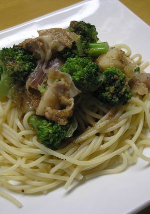 簡単♪ホタテとブロッコリーの冷製パスタ-レシピのメイン写真