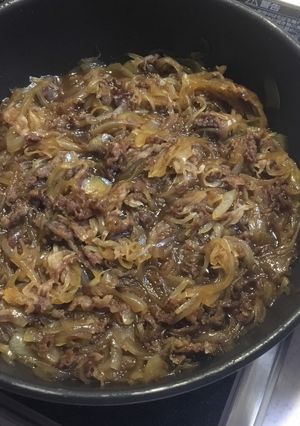 牛丼-レシピのメイン写真