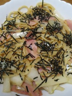 白菜とベーコンのペペロンチーノ-レシピのメイン写真