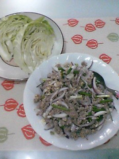 ラープ・ムー(タイの豚ひき肉サラダ)-レシピのメイン写真