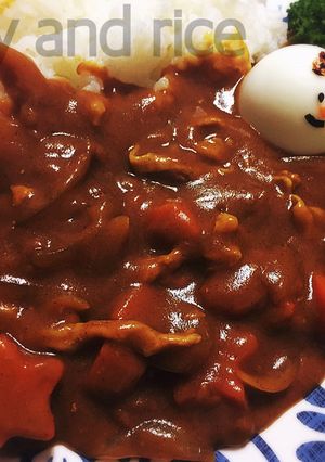 かわいいカレーライス-レシピのメイン写真