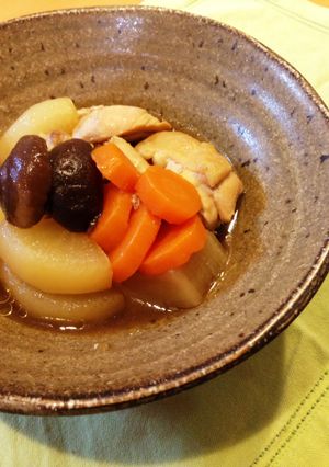 家族絶賛♡鶏肉と大根のコトコト煮-レシピのメイン写真