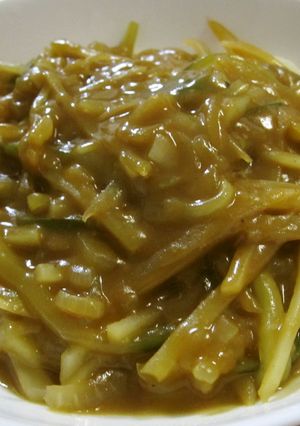 野菜たっぷり千切りカレー-レシピのメイン写真