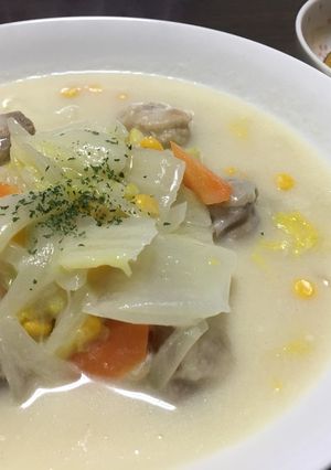 鶏肉と白菜のクリーム煮-レシピのメイン写真