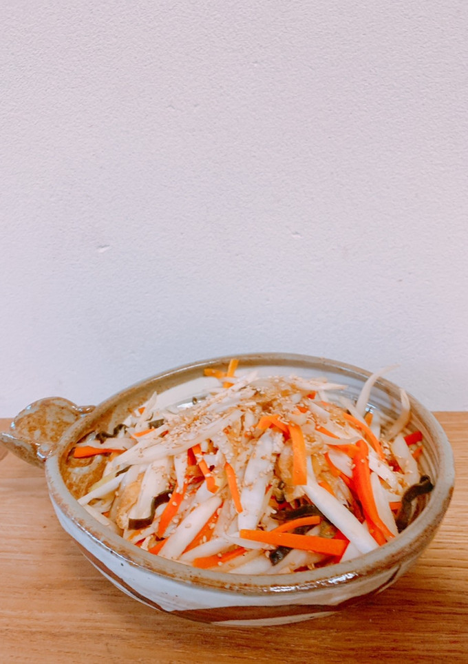 大根の皮で簡単 煮酢和え-レシピのメイン写真
