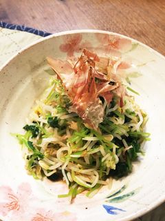 もやしと三つ葉のさわやかおひたし♪-レシピのメイン写真