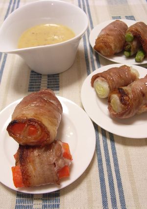 肉巻き野菜いろいろ♪-レシピのメイン写真