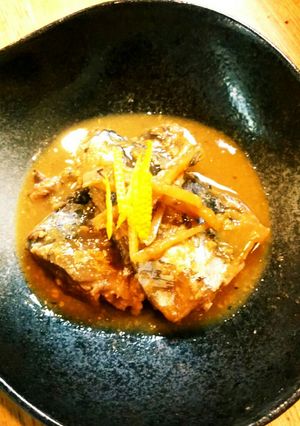 鯖の水煮缶を鯖の味噌煮にリメイク-レシピのメイン写真