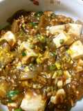 日本の麻婆豆腐