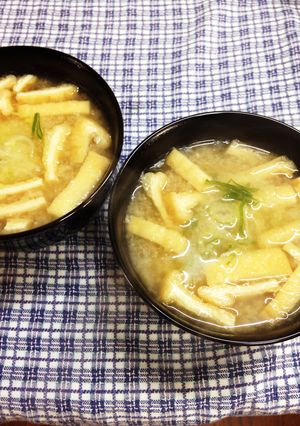 あっと言う間に…玉ねぎ氷の簡単お味噌汁♪-レシピのメイン写真