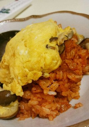 おひとり様オムライス-レシピのメイン写真