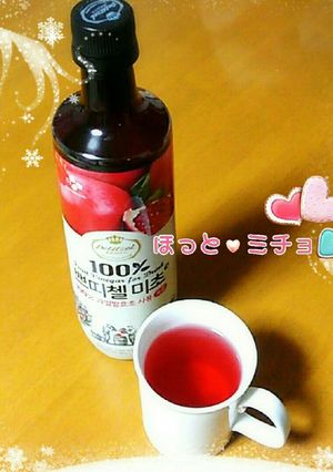 体ぽかぽか♡ホット美酢(ミチョ)♡-レシピのメイン写真