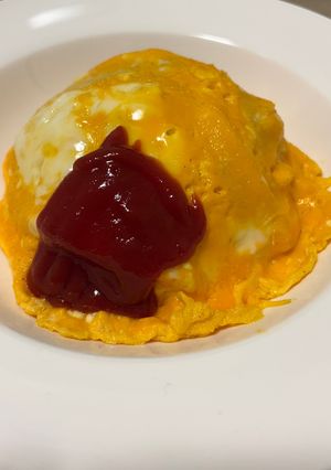 ケチャップオムライス-レシピのメイン写真