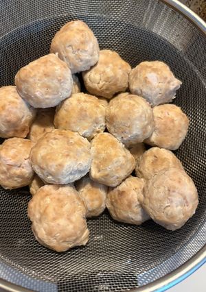 はんぺん入り豚肉団子-レシピのメイン写真