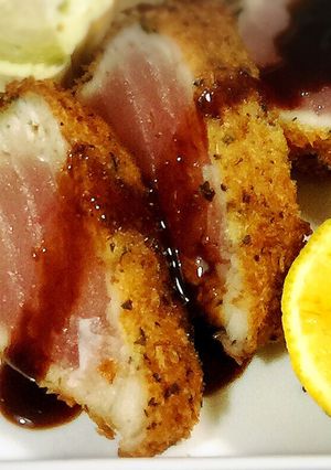 B型の作る簡単ビンチョウマグロの香味揚げ-レシピのメイン写真