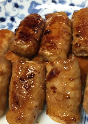 厚揚げの肉巻き☆黄金タレ-レシピのメイン写真
