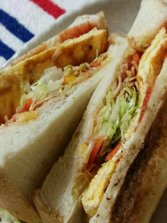 寒い朝にホットサンド-レシピのメイン写真
