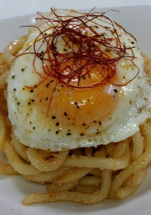 5分で完成♪簡単deやみつきな明太うどん-レシピのメイン写真