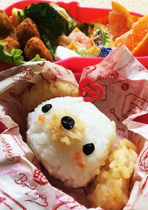 キャラ弁♡イヌちゃん-レシピのメイン写真