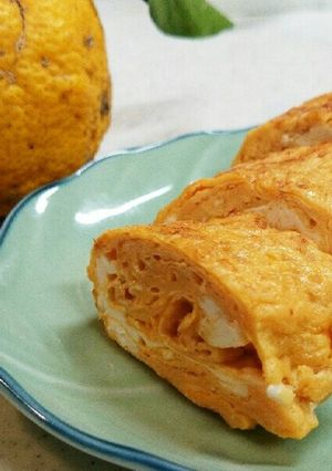 ＊ゆず香る✳厚焼き卵＊-レシピのメイン写真