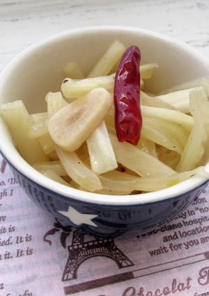白菜の白い部分で♡白菜ペペロンチーノ-レシピのメイン写真