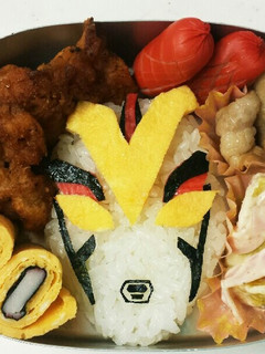キャラ弁☆ウルトラマンヴィクトリー-レシピのメイン写真