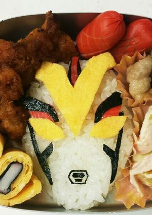 キャラ弁☆ウルトラマンヴィクトリー-レシピのメイン写真