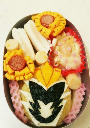 キャラ弁☆キョウリュウゴールド-レシピのメイン写真