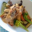 和風!チーズフォンデュ風野菜炒め♪