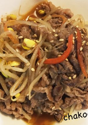 牛肉のコチュジャン炒め☆ビビンバ風-レシピのメイン写真
