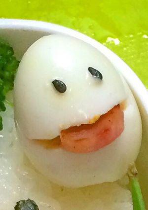 お弁当のおかずに！べーっと可愛いたまご！-レシピのメイン写真