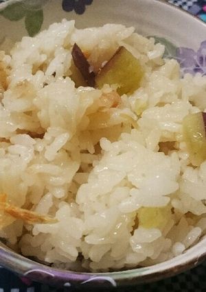 おいしい！桜えびとさつまいもの ご飯-レシピのメイン写真