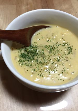 簡単10分！コーンクリームスープ-レシピのメイン写真