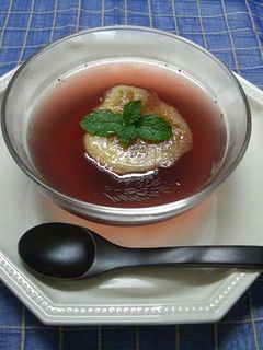 いちじくコンポートのゼリー-レシピのメイン写真