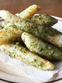 長芋のカリカリ揚げ(青のり風味)-レシピのメイン写真
