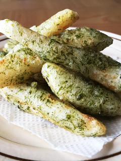 長芋のカリカリ揚げ(青のり風味)-レシピのメイン写真