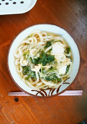 大根としょうがのあったかおろしうどん-レシピのメイン写真