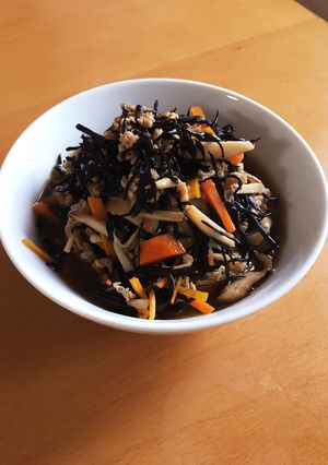 優しい味付けのひじき煮。-レシピのメイン写真
