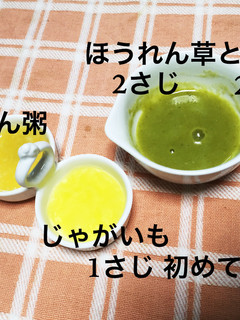 離乳食初期 野菜ペースト-レシピのメイン写真