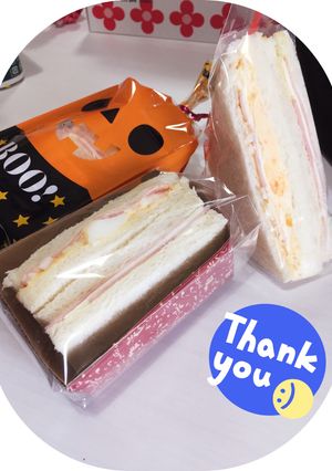 サンドイッチ☆ラッピング-レシピのメイン写真