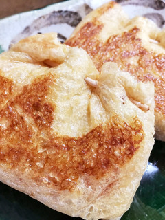きつねinたぬきの仲良し焼きいなり-レシピのメイン写真