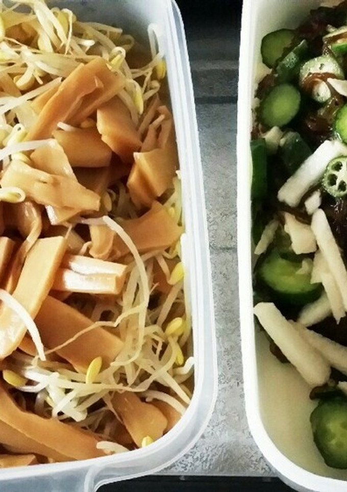 もずくのねばねば野菜酢の物-レシピのメイン写真