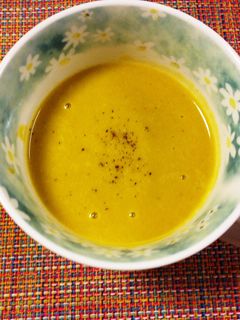 簡単!満足!かぼちゃのポタージュ♡-レシピのメイン写真