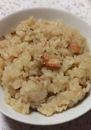 まんで美味しい!カニ飯-レシピのメイン写真