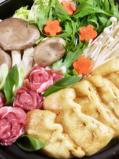 始めから〆? 鍋にキムチーズごはん巾着-レシピのメイン写真