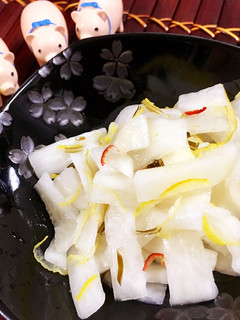 蜂蜜と昆布茶が決め手☆袋で簡単 柚子大根-レシピのメイン写真
