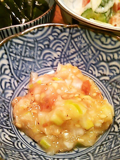 ネギ梅ごま油和え-レシピのメイン写真