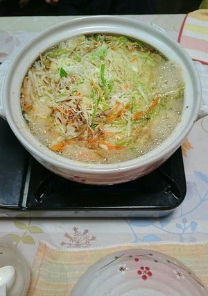 野菜オンリーほっこり生姜なべ-レシピのメイン写真